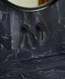 Black Onyx Sink and Shelf - 1000mm