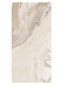 Almond Breccia Italian Matt Porcelain Tile - 1200x600mm