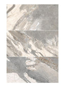 Silver Breccia Luxury Italian Porcelain Tile - 1200x600mm