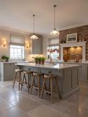 Dijon Honed Tumbled Limestone Tiles - 900x600x15mm