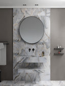 Eunoia Grey Onyx Sink and Shelf - 600mm