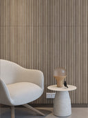Foresta Fluted Slat Wood Wall Tile - 1200x600mm