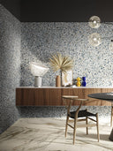 Frammentini Azzurro Terrazzo Italian Tile - 200x200mm