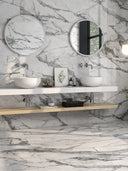 Invisible White Porcelain Tile - 1200x600mm