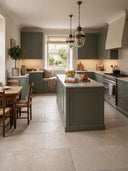 Jersey Cream Antique Chiselled Edge Porcelain Tile - 600x400x9mm