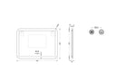 London Solid Wood Fluted Bathroom Vanity With Stone Basin - 800mm
