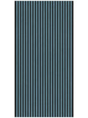 Ludo Nova Blu Nero Luxury Italian Fluted Wall Tile - 1200x600mm