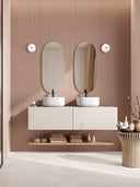 Ludo Nova Cipria Cotto Luxury Italian Fluted Wall Tile - 1200x600mm