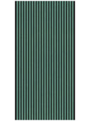 Ludo Nova Giado Nero Luxury Italian Fluted Wall Tile - 1200x600mm