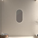Luna Oval LED Mirror with Defogger Function