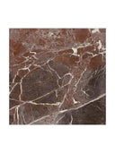 Majestic Rosso Levanto Italian Marble Effect Porcelain Tile - 300x300x9mm
