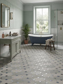 Malaga Grey Decor Tile - 600x400mm