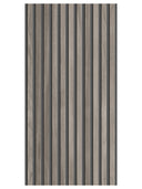 Nordic Taupe Wood Slat Decor Tile - 1200x600mm