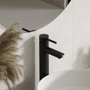 Opulent Matt Black Tall Basin Mixer Tap