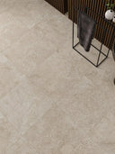 Portland Sand Limestone Effect Porcelain Tile - 1000x1000mm