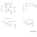 Porto Soap Dispenser Wall Mount Bracket