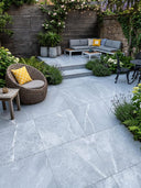 Roca Grey Outdoor Porcelain Paving Slabs - 1000x1000x20mm
