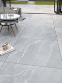 Roca White Non Slip Tile - 1000x1000x10mm