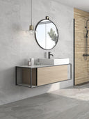Roca White Porcelain Wall & Floor Tile - 450x450mm