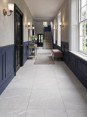 Roca White Matt Porcelain Tile - 600x600mm