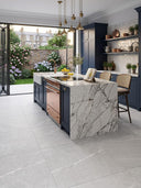 Roca White Matt Porcelain Tile - 600x600mm