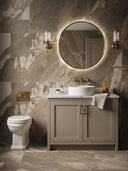 Silver Breccia Luxury Italian Porcelain Tile - 1200x600mm