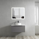 Valar Light Fluted Vanity With Basin - 800mm