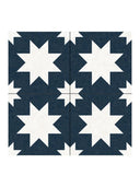 Stella Navy Decor Wall & Floor Tile - 450x450mm
