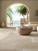 Texas Sand Antique Chiselled Edge Porcelain Slab - 905x605x20mm