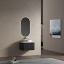 Bali Matt Black Vanity - 600mm