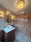 Peach Onyx Porcelain Tile - 1200x600mm