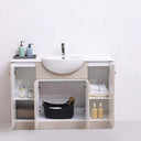 Hampton Light Beige Freestanding Vanity Unit - 1200mm